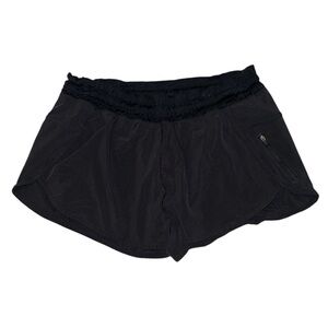 Lululemon Athletica black tracker shorts women’s size 8